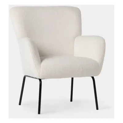 Fauteuil de lecture blanc Gala