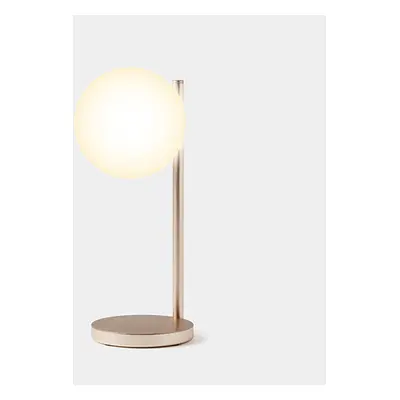 Lampe de bureau avec chargeur à induction intégré Bubble Lamp Or Doux Lexon