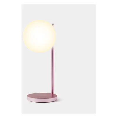 Lampe de bureau avec chargeur à induction intégré Bubble Lamp Rose Lexon