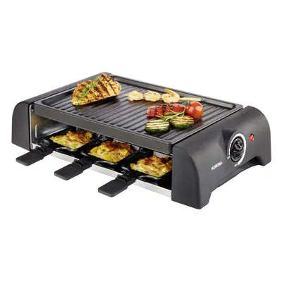 Korona 45065 Appareil à raclette 6 poêlons noir