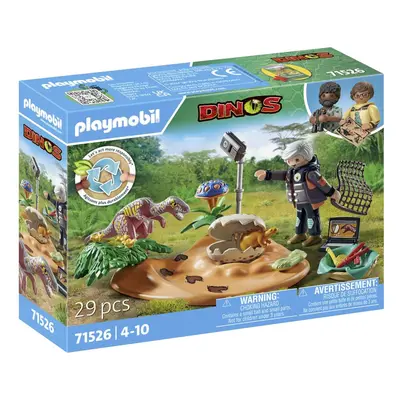 Playmobil® Dinos Test de stégosauruse avec tamis à oeufs 71526