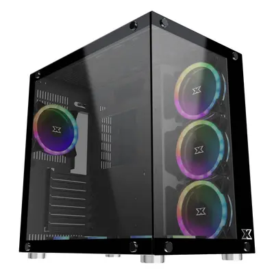 Tour midi Xigmatek Aquarius Plus Boîtier PC noir