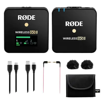 RODE Microphones Wireless GO II SINGLE Micro-cravate Micro Type de transmission (détails):sans f