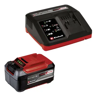 Einhell Power X-Change PXC-Starter-Kit 5,2Ah & 4A Fastcharger 4512114 Batterie pour outil et cha