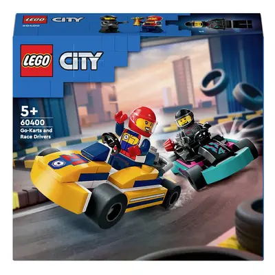 60400 LEGO® CITY Cartes Go avec pilotes de course