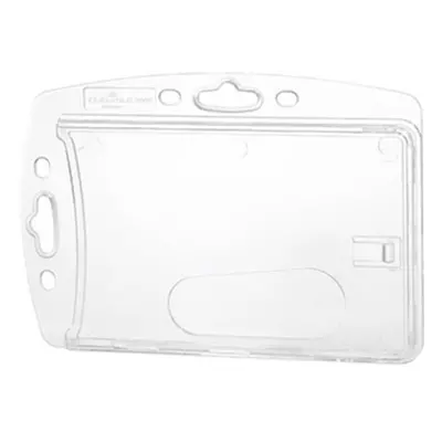 Durable 890519 Porte-carte didentité combinable avec clip, bande textile, chaîne, porte-badge 10