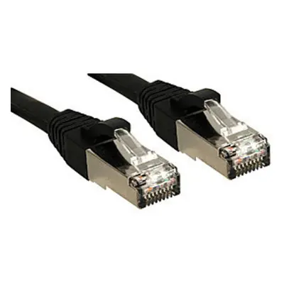 LINDY 45603 RJ45 Câble réseau, câble patch CAT 6 S/FTP 2.00 m noir avec cliquet dencastrement 1 