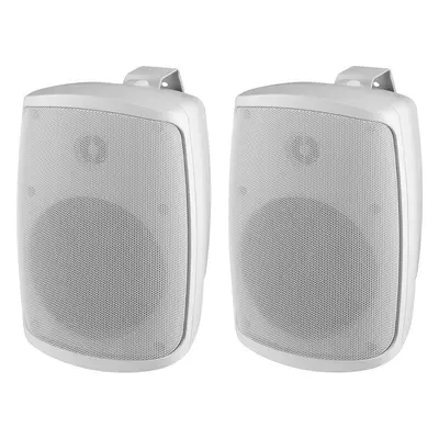 Monacor WALL-08T/WS Enceinte ELA 50 W blanc 1 paire(s)