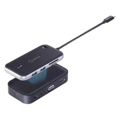 Renkforce Station daccueil USB-C® RF-HUB-810 Convient pour les marques: universel transfert des 