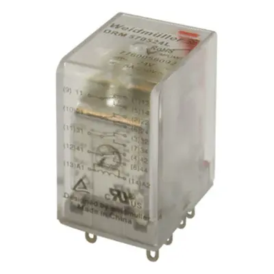 Relais enfichable Weidmüller DRM570220LT/4CO/220V DC 7760056100 220 V/DC 5 A 4 inverseurs (RT) 2