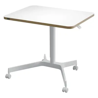 Leitz Bureau assis/debout blanc 65360001 couleur du dessus de table: blanc réglable en hauteur, 