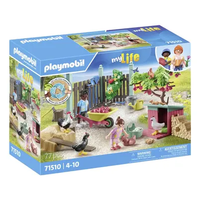 Playmobil® My Life Petite ferme de poulet dans le jardin de Tiny House 71510