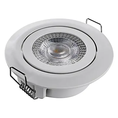 Heitronic 500665 DL7202 Luminaire à LED encastrable LED LED intégrée 5 W blanc