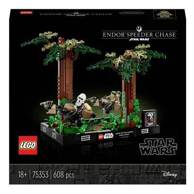 75353 LEGO® SPEED CHAMPIONS Chasse à la poursuite sur Endor - Diorama