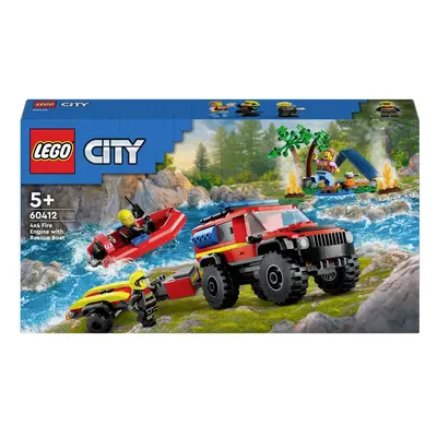 60412 LEGO® CITY Camion de secours avec bateau de sauvetage