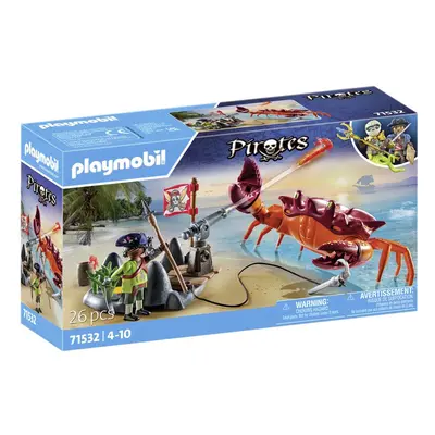 Playmobil® Pirates Lutte contre le crabe géant 71532