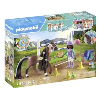 Playmobil® Horses of Waterfall Zoe & Blaze avec tournoi 71355