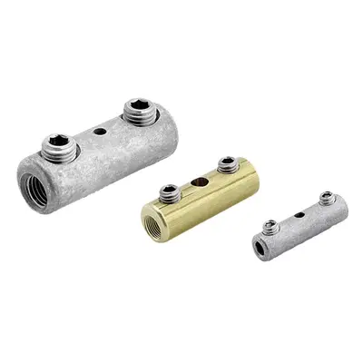 HellermannTyton 435-01510 Connector 650-SNCU-SR Éclisse à vis flexible: - rigide: 6-50 mm² 1 pc(