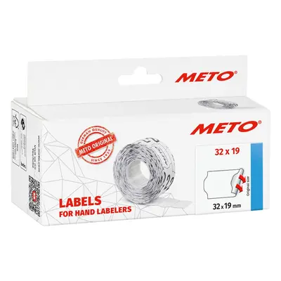 METO Etiquette prix 30007361 fixation permanente Largeur des étiquettes: 32 mm Hauteur de létiqu