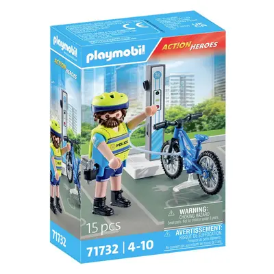 Playmobil® ACT!ON HEROES Bande de vélo pour la police 71732