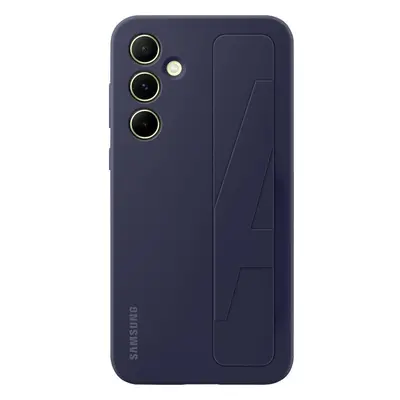 Samsung Standing Grip Case Coque arrière Samsung Galaxy A55 5G noir résistant aux chocs EF-GA556