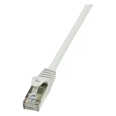 Câble réseau RJ45 CAT 6 F / UTP LogiLink - 2 connecteurs RJ45 - 0,5 m - Gris - CP2022S