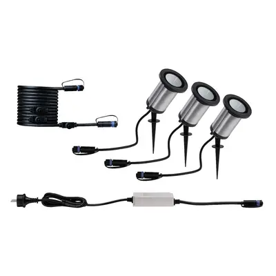 Paulmann Spot Classic 6W 94286 Système déclairage Plug&Shine LED 5.1 W blanc chaud anthracite