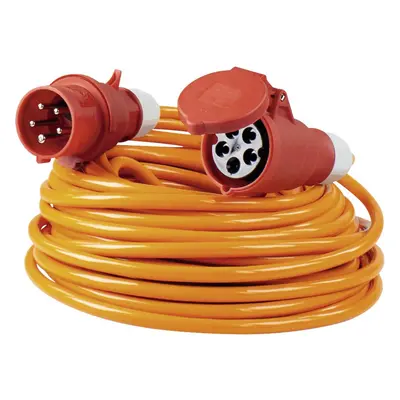 Rallonge AS Schwabe 60562 25.00 m orange avec inverseur de phase