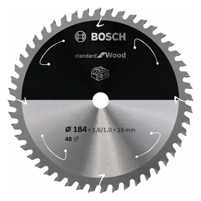 Bosch Accessories Bosch Power Tools 2608837701 Lame de scie circulaire au carbure 184 x 16 mm No