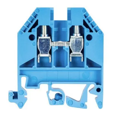 Bornier de traversée selos Wieland Electric 57.504.0055.6 bleu 1 pc(s)