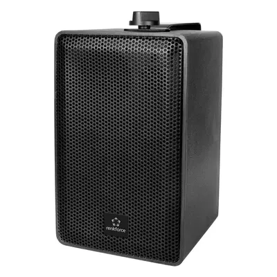 Renkforce RL100W BK Enceinte détagère noir 100 W 90 Hz - 20000 Hz 1 paire(s)