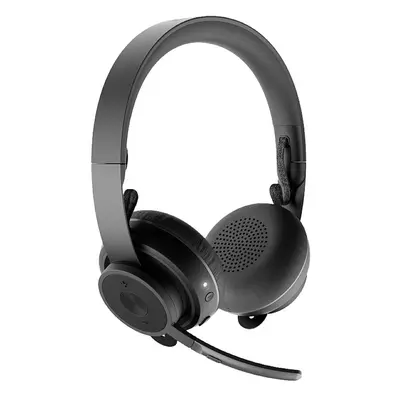 Micro-casque supra-auriculaire Logitech Zone Wireless sans fil, Bluetooth Stereo noir Suppressio