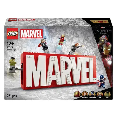 76313 LEGO® MARVEL SUPER HEROES Logo MARVEL & figurines