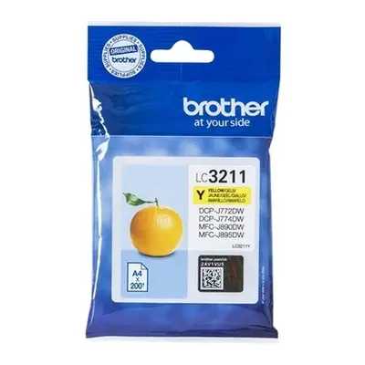 LC3211Y - Cartouche d'Encre Jaune Brother