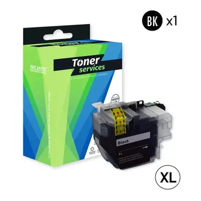 TS_B3219XLB - Cartouche dEncre Noire Toner Services équivalent à Brother LC3219XLBK (Livres)