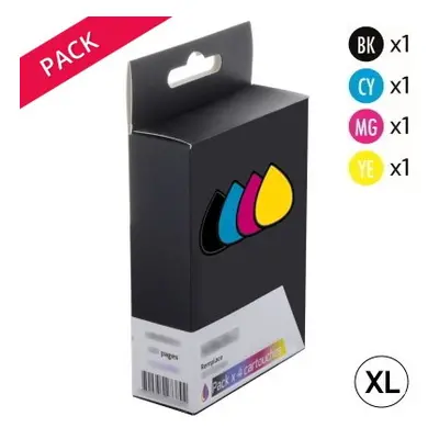 P3KB3219B/CL - Pack de 12 Cartouches d'Encre Noires et Couleurs génériques compatibles Brother L