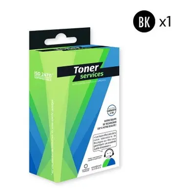 TS_LJ14BK - Cartouche dEncre Noire Toner Services équivalent à Lexmark 18C2090E (L14)