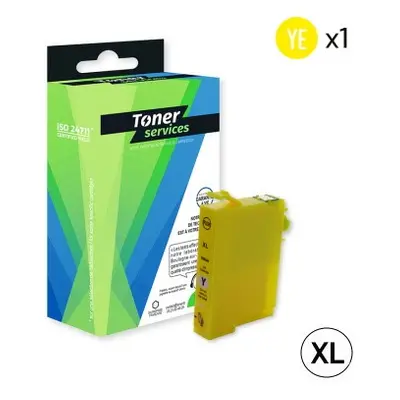 TS_C8E502XLY - Cartouche d'encre Jaune XL Toner Services équivalent à Epson C13T02W440