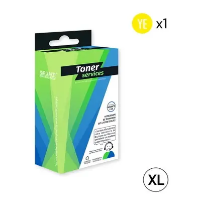 E604XLY - Cartouche d'encre Toner Services Compatible avec Epson 604XL Jaune