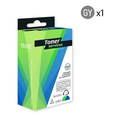 TS_C8CLI42GY - Cartouche dEncre Grise Toner Services équivalent à Canon 6390B001