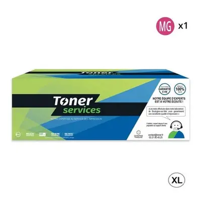 TS_CLASCX421HM Cartouche de toner compatible XL Magenta Lexmark CS421