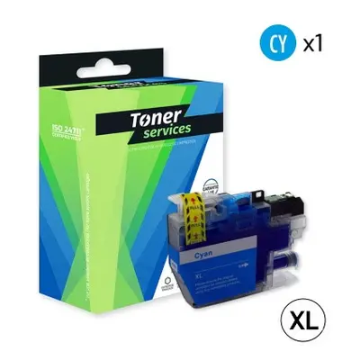 TS_B3219XLC - Cartouche dEncre Cyan Toner Services équivalent à Brother LC3219XLC (Livres)