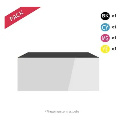 TS_GNP4KKY8335NCMY Pack de 4 cartouches de toner génériques Noir et couleurs Kyocera TK8335