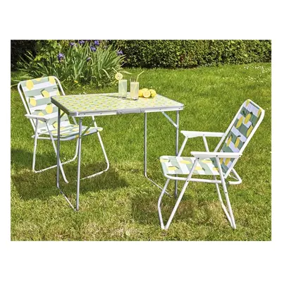 Chaise ou table pliable citron