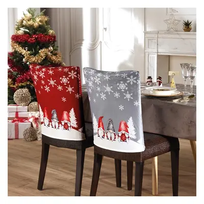 Lot de 2 couvre-chaises de Noël