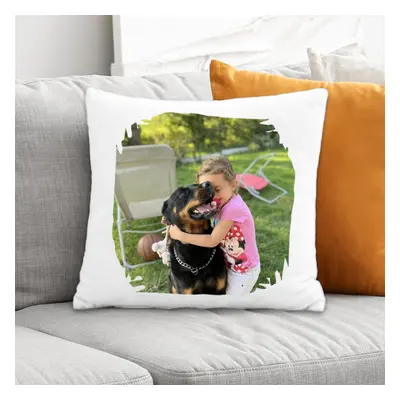 Coussin personnalisable avec votre photo et message