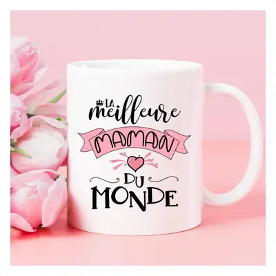 Mug personnalisé meilleure maman du monde