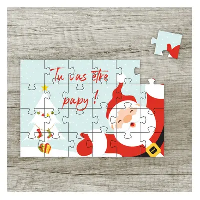 Puzzle personnalisable Père-Noël