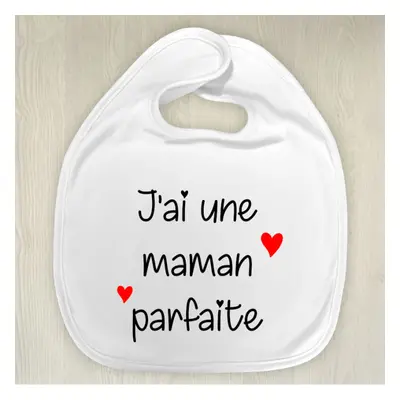 Bavoir personnalisé pour une maman parfaite