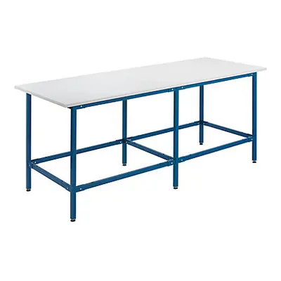 Table de travail - Nombre de pieds 6 2000 x 1000 x 850 mm